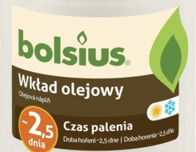 Bolsius Ulei de parafină  rezervă 20pcs