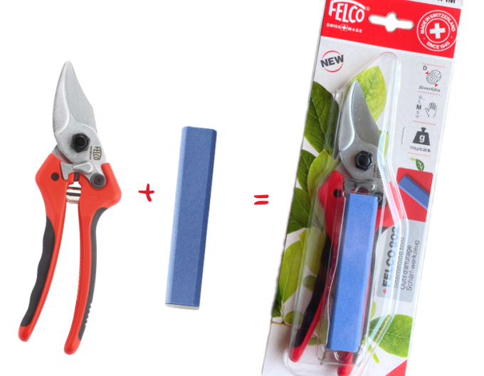 Foarfece FELCO 171M + polizor FELCO 902