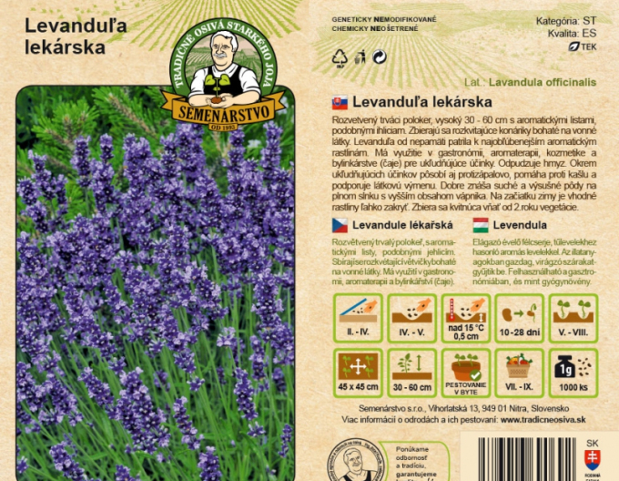 Semințe Lavandă Medicală
