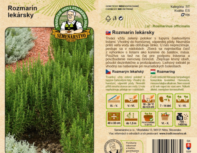 Semințe de rozmarin