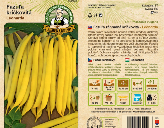 Fasole pitică ´Leonarda´