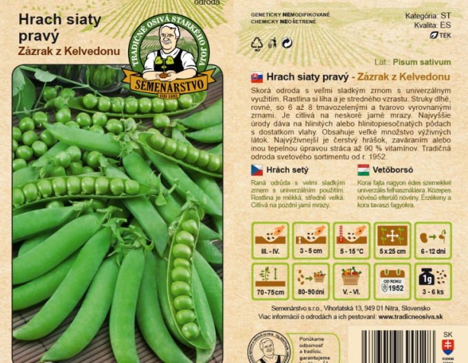 Mazăre de zahăr  Kelvedon