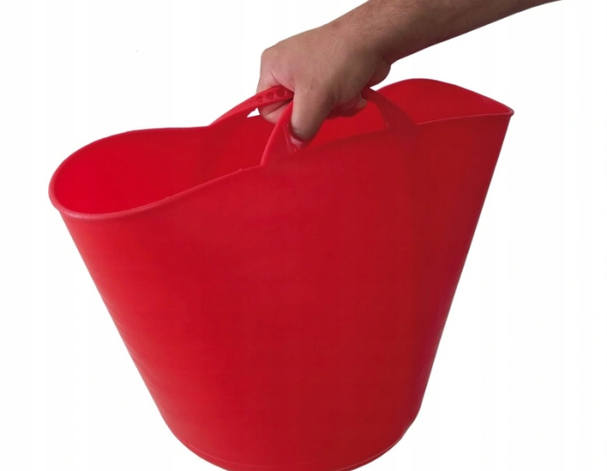 Coș flexibil multifuncțional din plastic 30l