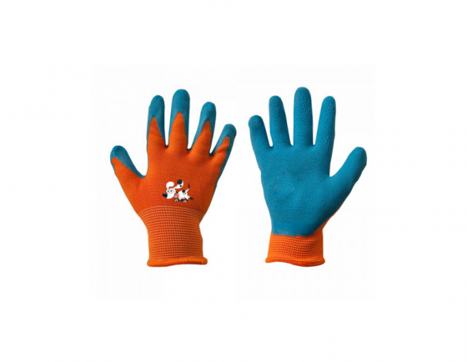 BRADAS ORANGE Mănuși de lucru pentru copii