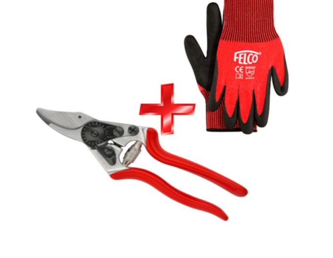 FELCO 6 Foarfece + FELCO 701 - M mănuși