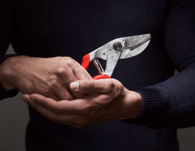 FELCO 32 Foarfece cu contra lamă cu nicovală