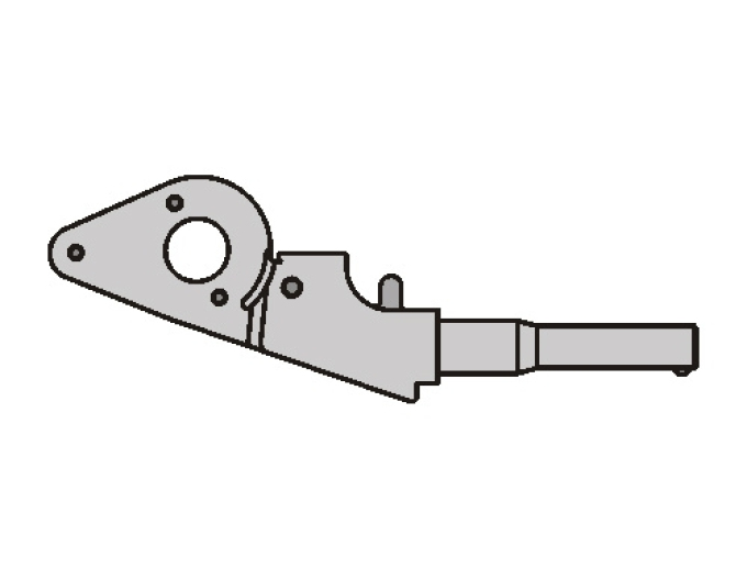 FELCO 7/1 Mâner fără lamă FELCO 7