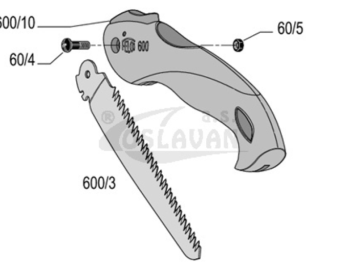 Placa Felco 600/3 (Felco 600)