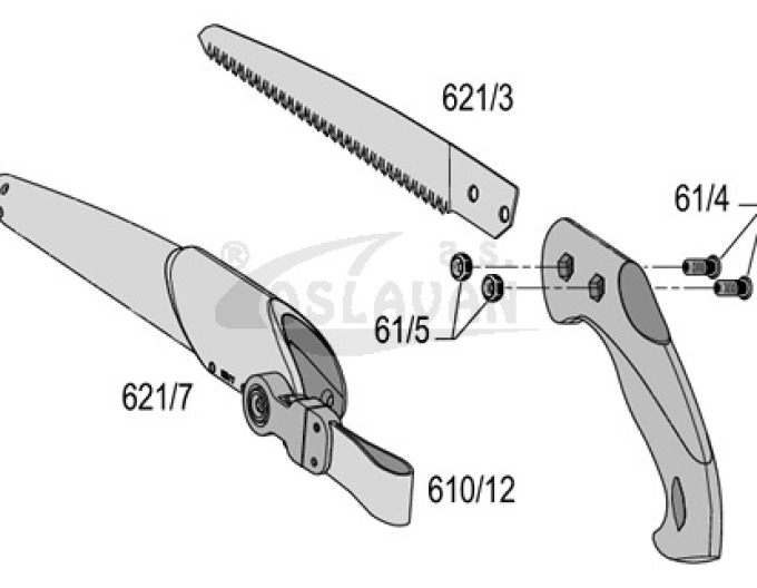 Placa Felco 621/3 (Felco 621)
