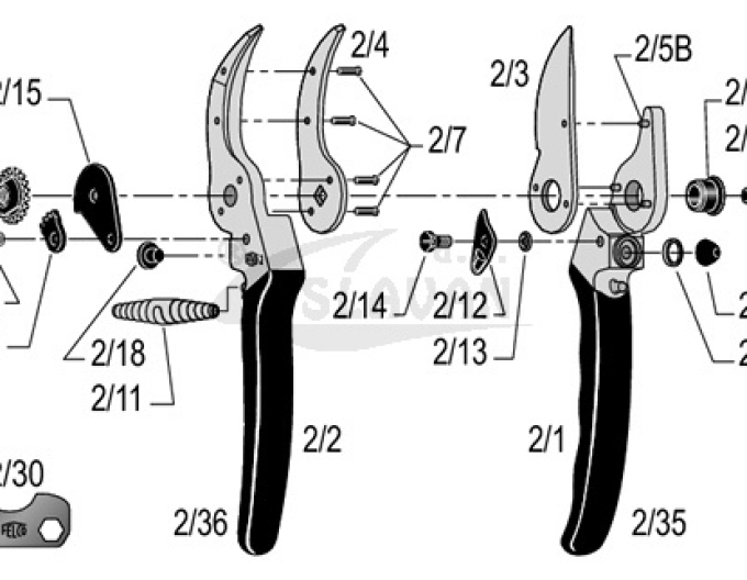 Felco 2/35 (Felco 2;4;11) 1 buc