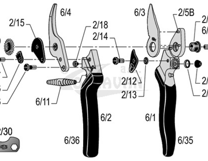 Felco 6/36 (Felco 6) 1 buc