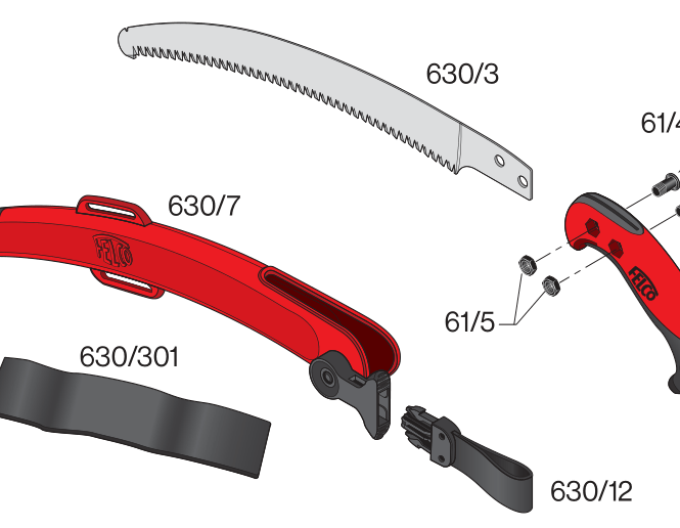 FELCO 630 Ferăstrău cu lamă curbată 33 cm