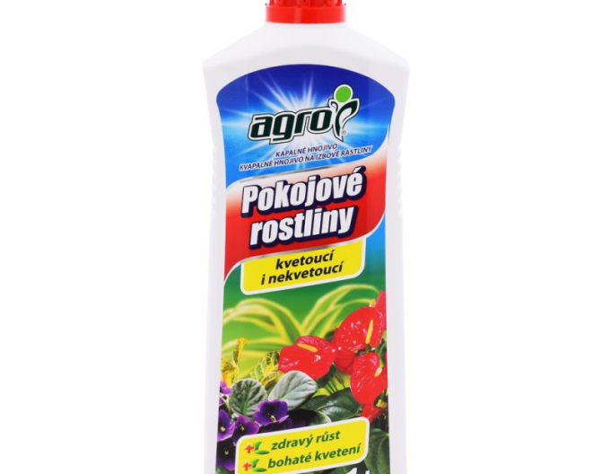 Agro îngrășământ lichid pentru plante de interior 1l