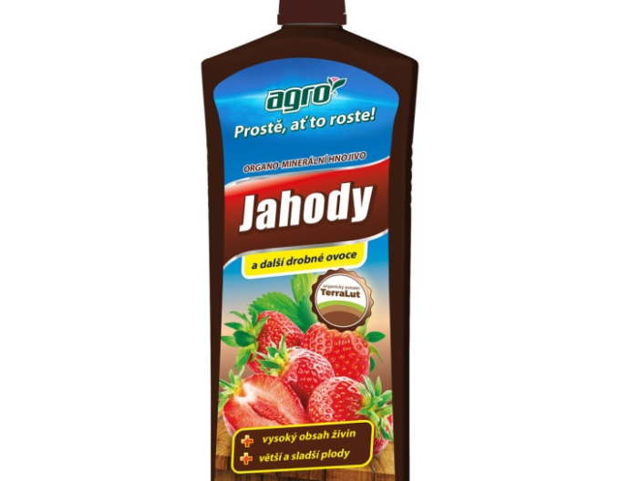 Agro org.-min. îngrășământ lichid pentru căpșuni 1l