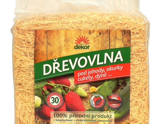 Forestina Drevovlna 850g sub căpșuni, dovlecei