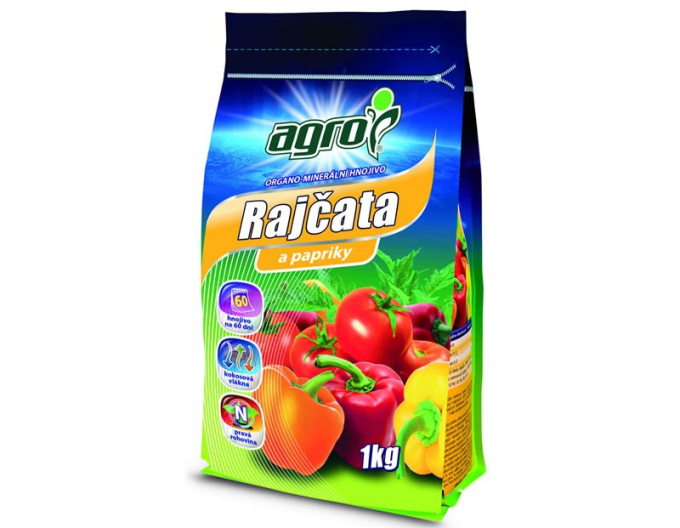 Agro îngrășământ organic-mineral pentru roșii și ardei 1 kg