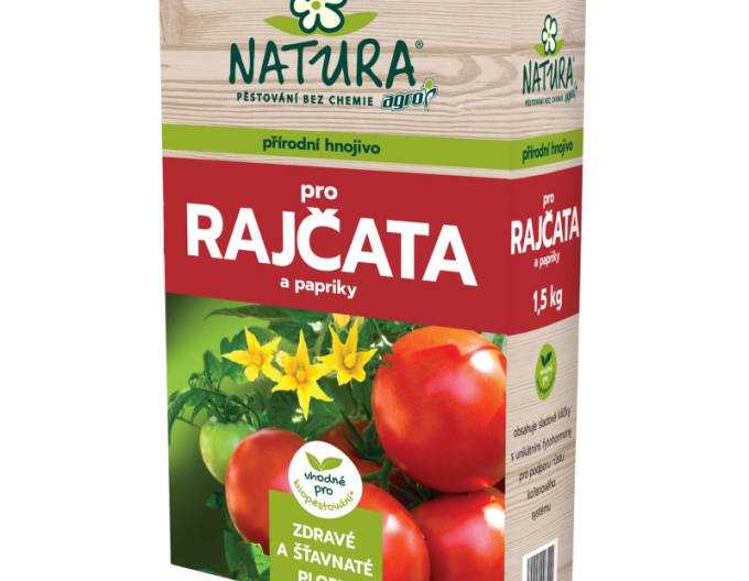 NATURA Îngrășământ organic pentru roșii și ardei 1,5kg
