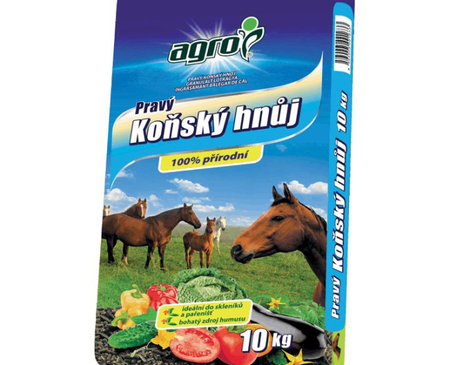 AGRO Gunoi de grajd autentic pentru cai 10kg