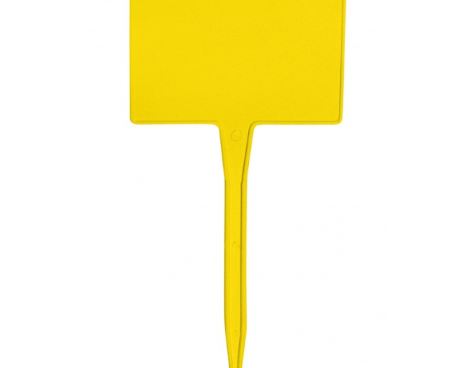 Etichetă pentru plante, galbenă, 1 buc., 15 cm