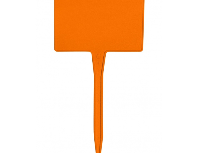 Etichetă pentru plante, portocalie, 1 buc., 15 cm